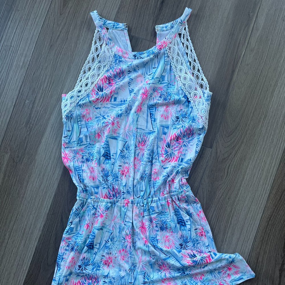 Lilly Pulitzer Sailboat Romper